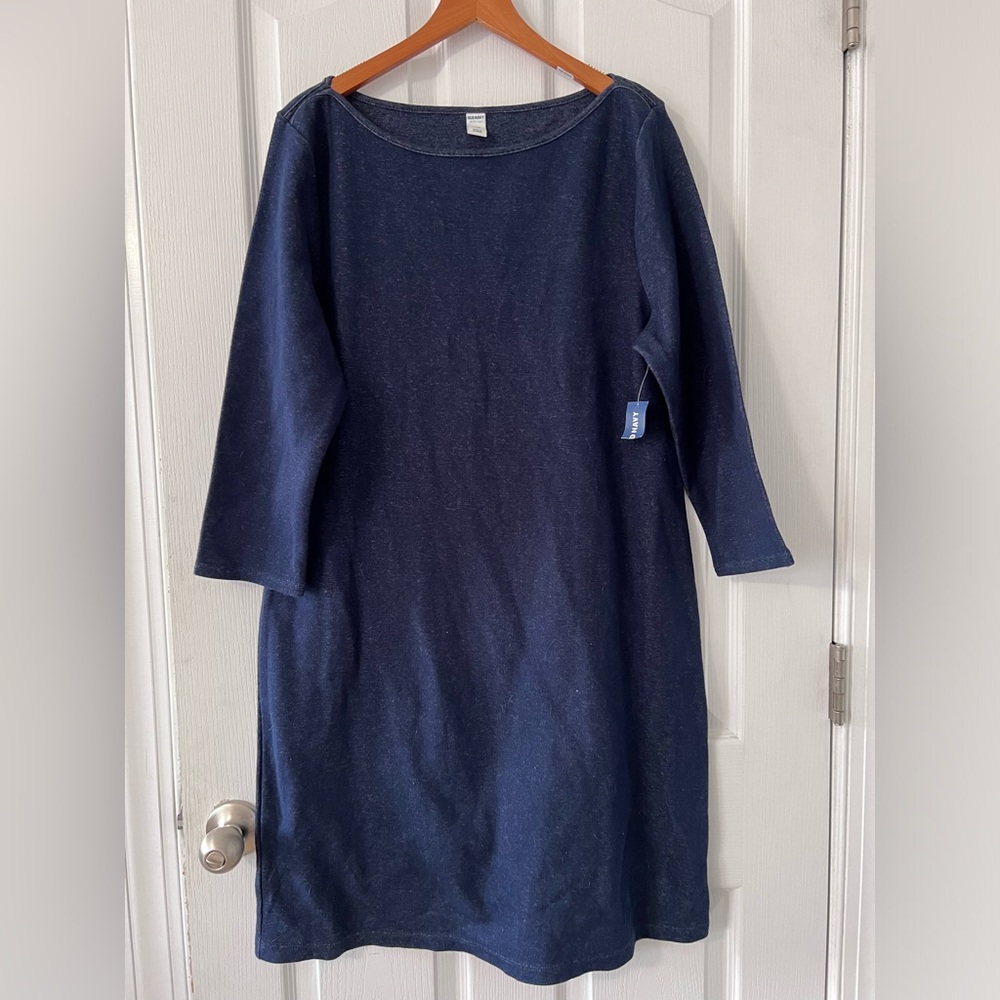 NWT Old Navy pull on dress. Minimalist. Very versatile Size Large
